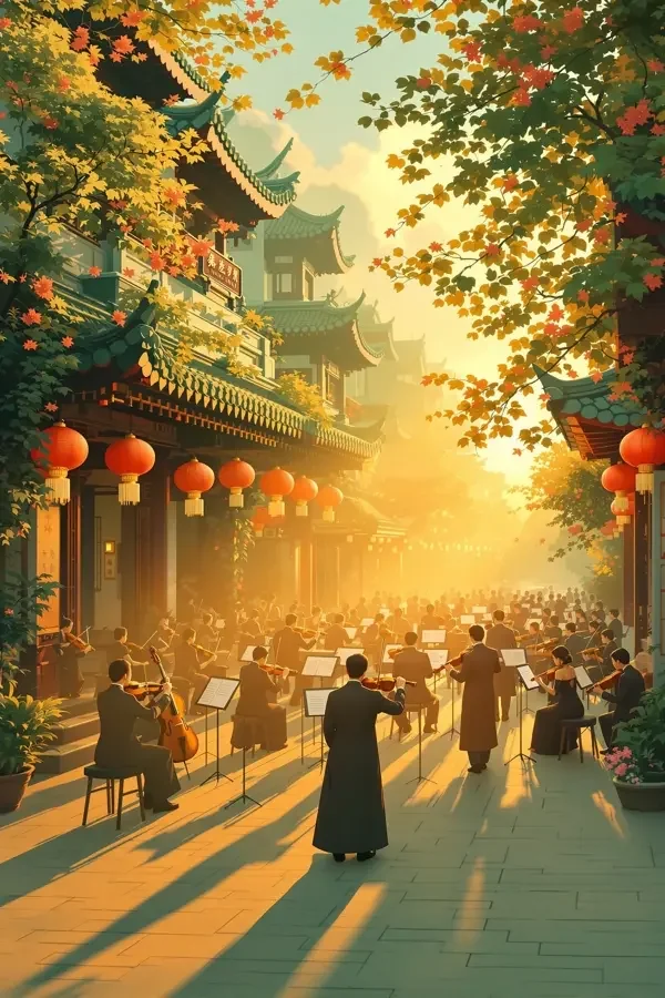 骑楼音乐会 电影海报